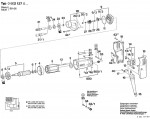 Bosch 0 602 127 007 GR.55 High Frequency Drill Spare Parts